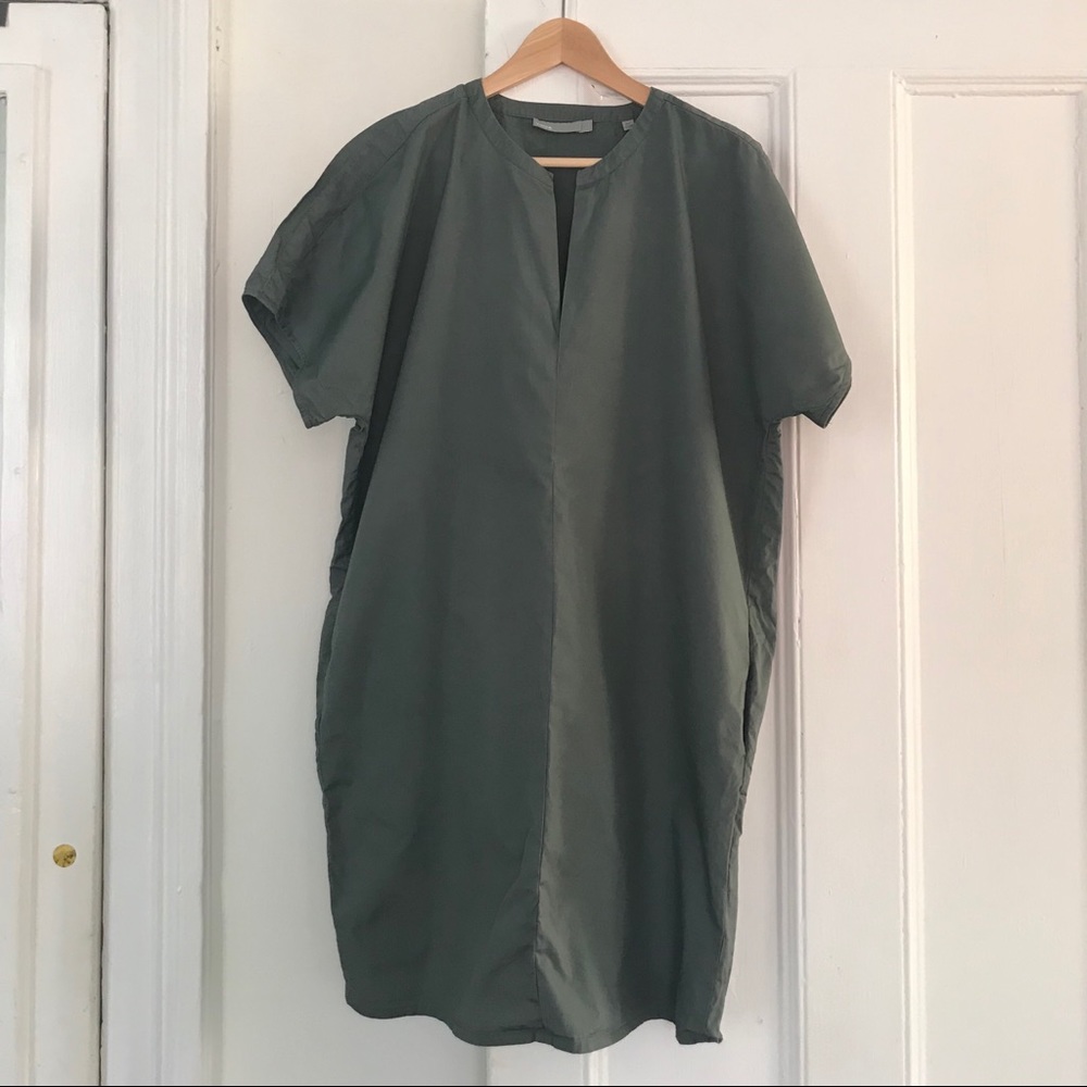 SOLD!  Split collar shift dress from Vince